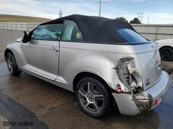 2005 Chrysler PT Cruiser GT with VIN 3C3AY75S85T362561, listed as a Copart auction lot 50800785 with 0 mi miles and Salvage Title. Bid and sale history available at carsss.com. Image 2.