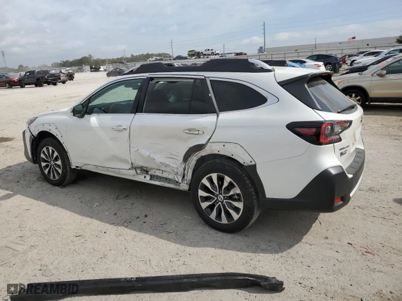 2024 Subaru Outback Touring XT with VIN 4S4BTGPD9R3178479, listed as a Copart auction lot 44827425 with 34,755 mi miles and Salvage Title. Bid and sale history available at carsss.com. Image 2.