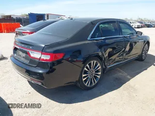 2017 Lincoln Continental Select with VIN 1LN6L9SK0H5614805, listed as a IAAI auction lot 41859275 with 123,655 mi miles. Bid and sale history available at carsss.com. Image 4.