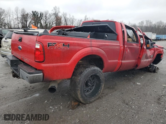 2011 Ford F-350 XL with VIN 1FT8W3BT1BEB74174, listed as a Copart auction lot 44437685 with Not Provided miles and Salvage Title. Bid and sale history available at DreamBid. Image 3.