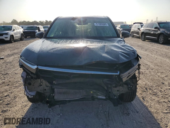 2025 Honda CR-V EX-L with VIN 7FARS4H71SE004917, listed as a Copart auction lot 51685505 with 36,403 mi miles and Salvage Title. Bid and sale history available at DreamBid. Image 5.