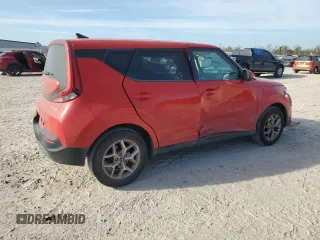 2022 Kia Soul LX with VIN KNDJ23AU9N7171829, listed as a Copart auction lot 49243545 with 85,176 mi miles and Salvage Title. Bid and sale history available at DreamBid. Image 3.