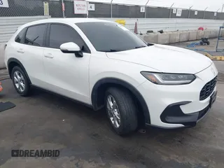 2023 Honda HR-V LX with VIN 3CZRZ1H32PM707362, listed as a IAAI auction lot 42576590 with 34,305 mi miles and . Bid and sale history available at DreamBid. Image 1.