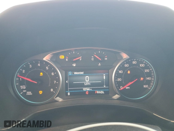2024 Chevrolet Equinox RS z VIN 3GNAXMEG5RS217098, wystawiony jako Copart lot #58026325 z przebiegiem 10 744 mil mil oraz Nie do naprawy • Non repairable. Historia ofert i sprzedaży dostępna na DreamBid. Obrazek 9.