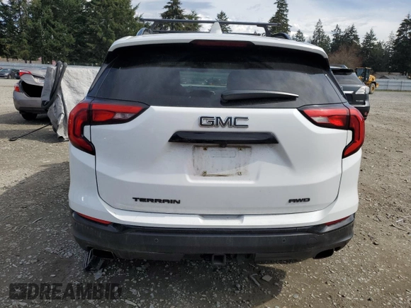 2019 GMC Terrain SLT with VIN 3GKALVEX9KL100378, listed as a Copart auction lot 50818915 with 71,338 mi miles and Salvage Title. Bid and sale history available at carsss.com. Image 6.
