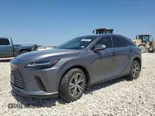 2023 Lexus RX with VIN 2T2BBMCA9PC019785, listed as a Copart auction lot 50263465 with 29,014 mi miles and Salvage Title. Bid and sale history available at carsss.com. Image 1.