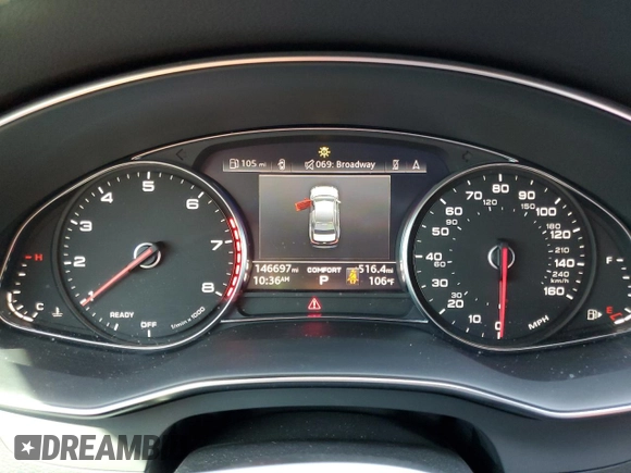 2019 Audi A6 Premium with VIN WAUK2AF2XKN101146, listed as a Copart auction lot 69984824 with 146,697 mi miles and Salvage Title. Bid and sale history available at carsss.com. Image 9.
