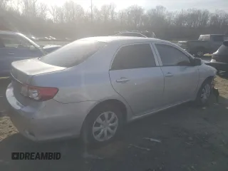 2012 Toyota Corolla L with VIN 2T1BU4EE5CC860463, listed as a Copart auction lot 45097645 with 0 mi miles and Non Repairable. Bid and sale history available at carsss.com. Image 3.