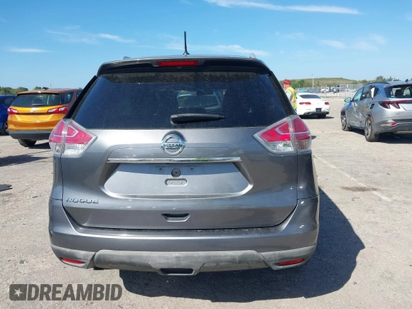 2016 Nissan Rogue S with VIN JN8AT2MT1GW017218, listed as a IAAI auction lot 41739158 with 116,455 mi miles and . Bid and sale history available at DreamBid. Image 17.