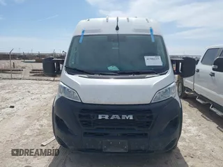 2023 Ram ProMaster Cargo with VIN 3C6LRVDG5PE535356, listed as a IAAI auction lot 41706117 with 49,607 mi miles and . Bid and sale history available at carsss.com. Image 12.