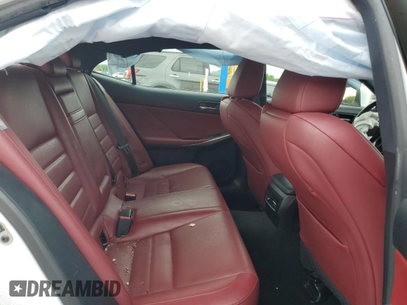 2015 Lexus IS 250 with VIN JTHBF1D23F5081109, listed as a Copart auction lot 55592485 with 164,107 mi miles and Salvage title. Bid and sale history available at DreamBid. Image 10.