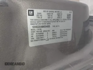 2011 Chevrolet Tahoe LTZ z VIN 1GNSCCE08BR394055, wystawiony jako IAAI lot #42171847 z przebiegiem 112 163 mil mil oraz . Historia ofert i sprzedaży dostępna na DreamBid. Obrazek 9.