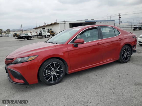 2021 Toyota Camry SE Nightshade with VIN 4T1G11AK6MU449033, listed as a Copart auction lot 54530485 with 40,993 mi miles and Salvage Title. Bid and sale history available at carsss.com. Image 1.