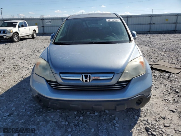 2009 Honda CR-V EX-L with VIN 5J6RE38799L032740, listed as a Copart auction lot 46740615 with 168,768 mi miles and Salvage Title. Bid and sale history available at carsss.com. Image 5.