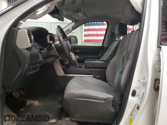 2023 Toyota Tundra SR5 with VIN 5TFLA5DB3PX113090, listed as a Copart auction lot 55442595 with 51,994 mi miles and Salvage title. Bid and sale history available at DreamBid. Image 7.