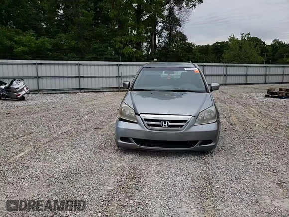 2007 Honda Odyssey EX with VIN 5FNRL38497B144794, listed as a Copart auction lot 55696584 with 0 mi miles and Salvage Title. Bid and sale history available at carsss.com. Image 12.