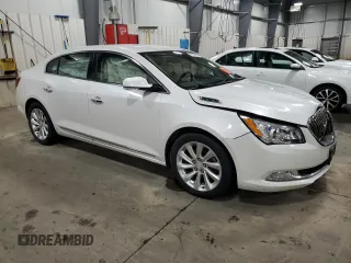 2015 Buick LaCrosse Leather with VIN 1G4GB5G37FF249435, listed as a Copart auction lot 51358105 with 142,443 mi miles and Salvage Title. Bid and sale history available at carsss.com. Image 4.