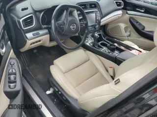 2018 Nissan Maxima SV with VIN 1N4AA6AP6JC363005, listed as a Copart auction lot 59487735 with 75,452 mi miles and Salvage title. Bid and sale history available at DreamBid. Image 8.