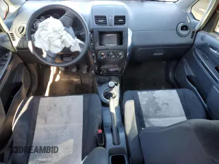 2012 Suzuki SX4 LE with VIN JS2YC5A33C6300431, listed as a Copart auction lot 41534385 with 0 mi miles and Salvage Title. Bid and sale history available at carsss.com. Image 8.