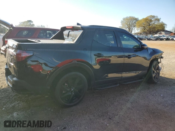 2024 Hyundai Santa Cruz Night Edition z VIN 5NTJCDAF5RH078765, wystawiony jako Copart lot #50633065 z przebiegiem 33 782 mil mil oraz Szkoda całkowita • Salvage title. Historia ofert i sprzedaży dostępna na DreamBid. Obrazek 3.