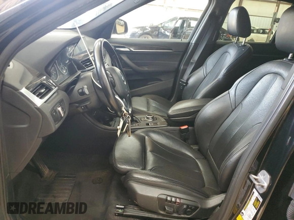 2018 BMW X1 xDrive28i with VIN WBXHT3C32J5F89449, listed as a Copart auction lot 64896595 with 108,804 mi miles and Clean title. Bid and sale history available at DreamBid. Image 7.