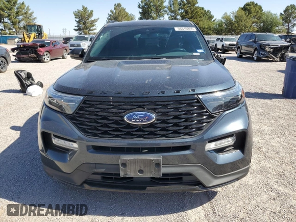 2023 Ford Explorer ST-Line z VIN 1FMSK7KH5PGB53341, wystawiony jako Copart lot #56316855 z przebiegiem 23 657 mil mil oraz Szkoda całkowita • Salvage title. Historia ofert i sprzedaży dostępna na DreamBid. Obrazek 5.