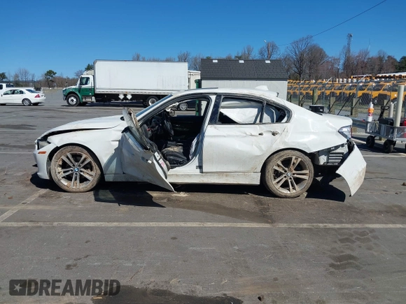 2013 BMW 3 Series 328i with VIN WBA3A5G59DNP25529, listed as a IAAI auction lot 41826295 with 95,091 mi miles. Bid and sale history available at carsss.com. Image 14.