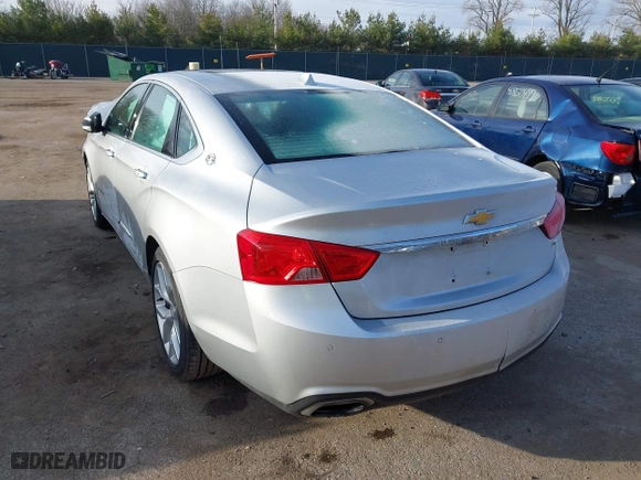 2014 Chevrolet Impala LTZ with VIN 2G1155S33E9143458, listed as a IAAI auction lot 41865302 with 75,554 mi miles. Bid and sale history available at carsss.com. Image 3.