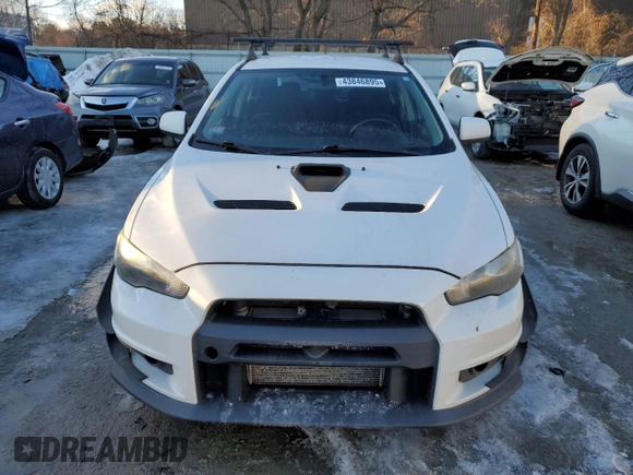 2011 Mitsubishi Lancer with VIN JA32Y6HV7BU045497, listed as a Copart auction lot 43846895 with 103,842 mi miles and Clean Title. Bid and sale history available at DreamBid. Image 5.