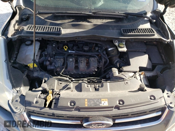 2015 Ford Escape Titanium with VIN 1FMCU0J90FUB48533, listed as a Copart auction lot 47787445 with 132,294 mi miles and Salvage Title. Bid and sale history available at carsss.com. Image 13.