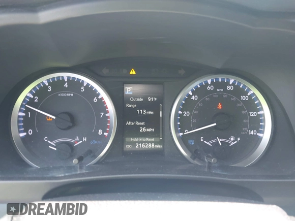 2019 Toyota Highlander LE with VIN 5TDZARFH0KS061239, listed as a IAAI auction lot 42601981 with 216,288 mi miles and . Bid and sale history available at DreamBid. Image 7.