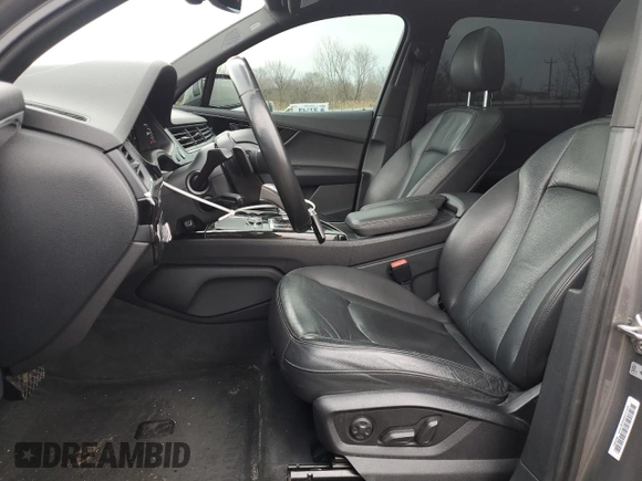 2017 Audi Q7 Premium Plus with VIN WA1LAAF71HD032877, listed as a Copart auction lot 46947115 with 115,218 mi miles and Salvage Title. Bid and sale history available at carsss.com. Image 7.