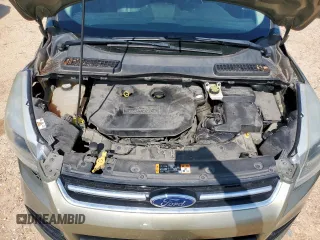2013 Ford Escape Titanium with VIN 1FMCU0J90DUB95476, listed as a Copart auction lot 58769105 with 96,638 mi miles and Salvage title. Bid and sale history available at DreamBid. Image 12.