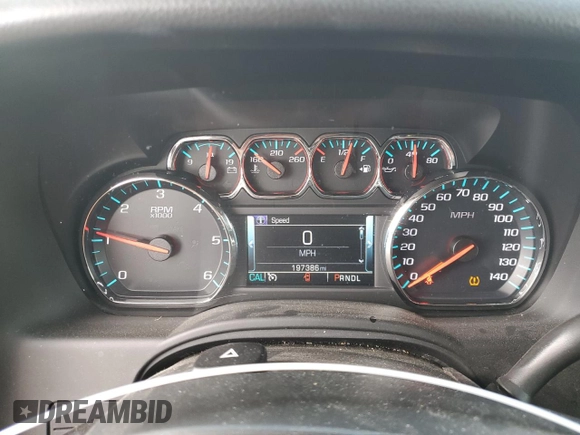 2018 Chevrolet Suburban LT with VIN 1GNSKHKC0JR266132, listed as a Copart auction lot 51337275 with 197,386 mi miles and Salvage Title. Bid and sale history available at DreamBid. Image 9.