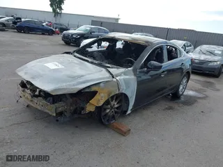 2017 Mazda Mazda6 Sport with VIN JM1GL1U58H1131328, listed as a IAAI auction lot 41338261 with 1 mi miles. Bid and sale history available at carsss.com. Image 2.