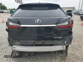 2018 Lexus RX 450h z VIN 2T2BGMCA6JC022555, wystawiony jako Copart lot #59520715 z przebiegiem Nie podano mil oraz Szkoda całkowita • Salvage title. Historia ofert i sprzedaży dostępna na DreamBid. Obrazek 6.