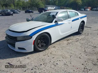 2019 Dodge Charger Police with VIN 2C3CDXAT3KH599711, listed as a IAAI auction lot 41906214 with 80,462 mi miles and . Bid and sale history available at DreamBid. Image 17.