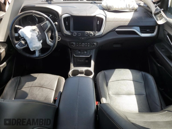 2020 GMC Terrain SLT with VIN 3GKALVEV3LL264483, listed as a Copart auction lot 57275025 with 68,941 mi miles and Salvage title. Bid and sale history available at DreamBid. Image 8.
