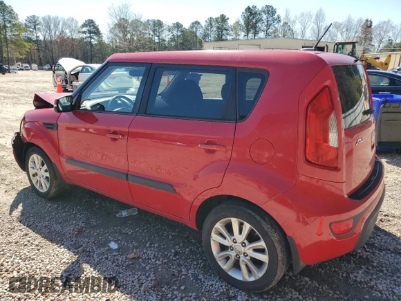 2012 Kia Soul + with VIN KNDJT2A68C7460108, listed as a Copart auction lot 50516215 with 183,071 mi miles and Salvage Title. Bid and sale history available at carsss.com. Image 2.