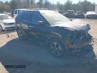 2019 Nissan Rogue SV with VIN JN8AT2MT9KW261269, listed as a IAAI auction lot 41699970 with 37,872 mi miles and . Bid and sale history available at DreamBid. Image 1.