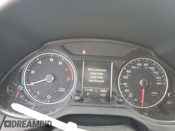 2016 Audi Q5 Premium Plus with VIN WA1L2AFP4GA080743, listed as a Copart auction lot 47285975 with 171,159 mi miles and Clean Title. Bid and sale history available at carsss.com. Image 9.