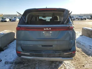 2022 Kia Carnival EX with VIN KNDNC5H3XN6138075, listed as a Copart auction lot 38982654 with 0 mi miles and Salvage Title. Bid and sale history available at carsss.com. Image 6.