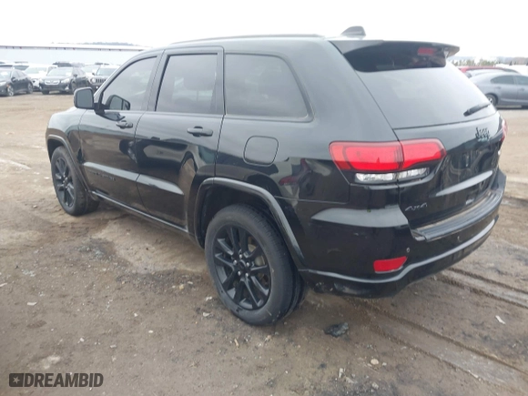 2018 Jeep Grand Cherokee Laredo E with VIN 1C4RJFAG3JC305365, listed as a IAAI auction lot 41538753 with 168,609 mi miles. Bid and sale history available at carsss.com. Image 3.
