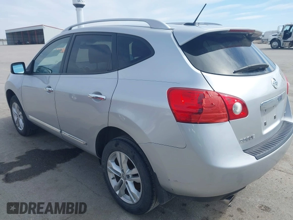2012 Nissan Rogue S with VIN JN8AS5MTXCW299518, listed as a IAAI auction lot 41867912 with 121,311 mi miles and . Bid and sale history available at DreamBid. Image 3.