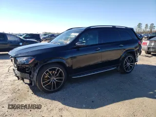 2021 Mercedes-Benz GLS 580 with VIN 4JGFF8GE1MA386688, listed as a Copart auction lot 40068664 with 26,455 mi miles and . Bid and sale history available at DreamBid. Image 1.