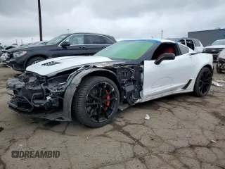 2017 Chevrolet Corvette Grand Sport 1LT with VIN 1G1YW2D72H5115646, listed as a Copart auction lot 65520514 with 32,225 mi miles and Clean Title. Bid and sale history available at carsss.com. Image 1.