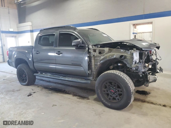 2017 Toyota Tacoma SR5 with VIN 3TMCZ5ANXHM080667, listed as a Copart auction lot 46900815 with 67,134 mi miles and Salvage Title. Bid and sale history available at carsss.com. Image 4.