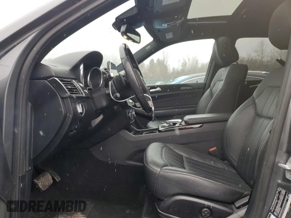 2017 Mercedes-Benz GLE 350 with VIN 4JGDA5HB8HA944602, listed as a Copart auction lot 83788524 with 64,860 mi miles and Salvage title. Bid and sale history available at DreamBid. Image 7.