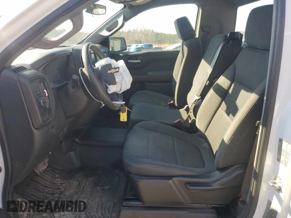 2021 Chevrolet Silverado 1500 Work Truck with VIN 3GCNWAEF7MG270058, listed as a Copart auction lot 89109935 with 65,155 mi miles and Salvage Title. Bid and sale history available at carsss.com. Image 7.