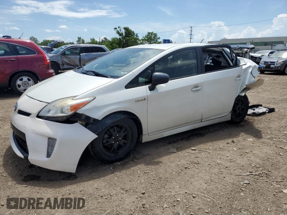 2015 Toyota Prius Four with VIN JTDKN3DU8F1885592, listed as a Copart auction lot 62316715 with 339,345 mi miles and Salvage title. Bid and sale history available at DreamBid. Image 1.